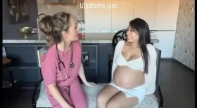 Emily comes into her midwife appointment concerned with how wet and puffy she is…