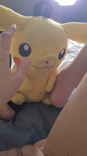 Pikachu used lick..it was very effective