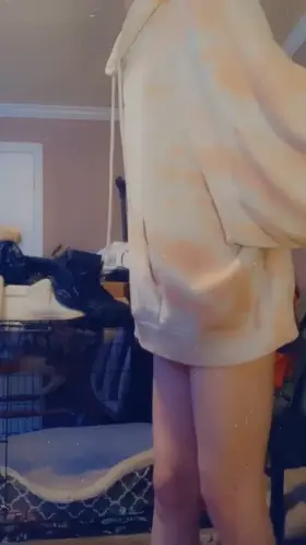 Just doing them morning stretches…oops😳