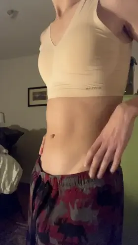 Hard to slide em off when I'm so hard