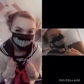 Calcosplay as Toga🔪❤️ cosplay counts as EGirl right 🥺