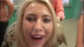 Cum on her face but she’s not done yet