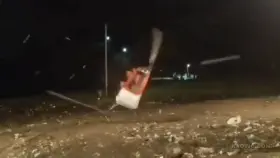 Man dies while test flying his self-built helicopter (Aug 10, 2021)