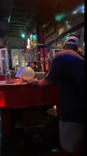 Would you notice me in a crowded bar? No one here did