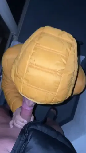 He found the only warm hole in sight