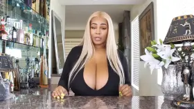 BBW Huge Tits Ebony Porn GIF by xxxmonster
