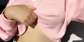 Showing you my big perky tits 😍