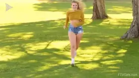 Isabelle's Cheeky Fun At The Park