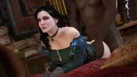 Yennefer getting fucked (leeteRR, Evilaudio) [The Witcher]