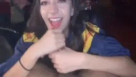 Damn she wasn't playing