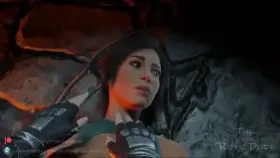 Tifa Lockhart captured Lara Croft (theropedude)