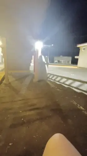 Peed a waterfall in my cute little PJ shorts. I’m certain the guy who looked out the window saw. 🤫😏