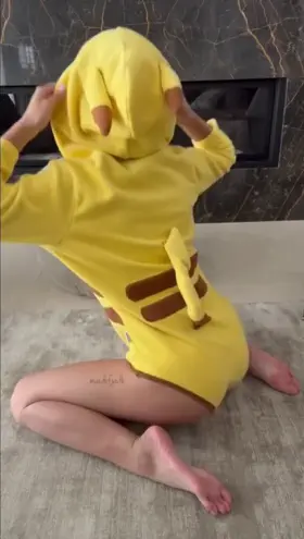 My onesie for when we Netflix and me stripping for when we chill afterwards