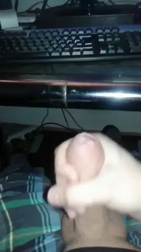 Shooting my thick load!