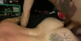 Hubby giving it to me just right