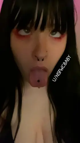 Have you ever cummed in a goth girl’s mouth? Let me be the first