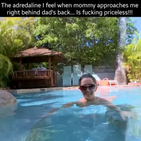 Mom's trying to get us caught