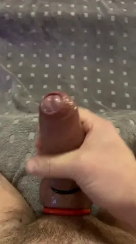 Oiled up, stroking and moaning till I cum 💦