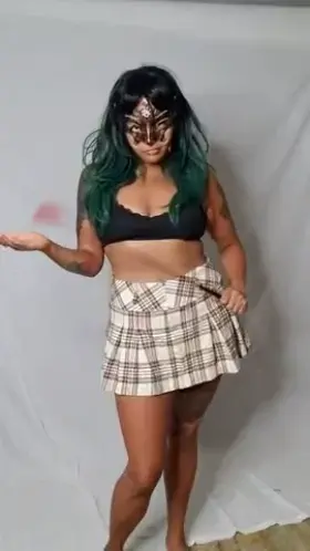 Did I give you permission to look at me slave?