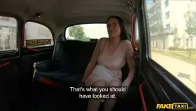 Beautiful Cyloe Bailey Slips otf her panties in backseat