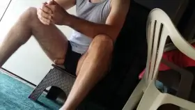 Friends and I were on my terrace in front of the house, one of them noticed this . . . after that he teased me