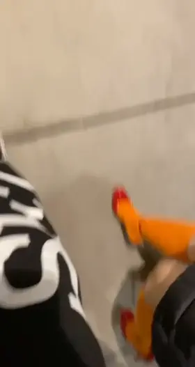 velma caught in the streets of new york 😻