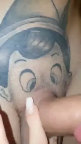 Pinocchio gets a blow job