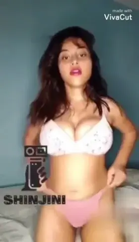 Shinjini New Latest Paid App Stripping Video 