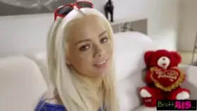 Giving Step Sister My Cock For Valentines Day