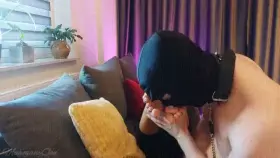 Licking my feet would be Your reward for acting properly in my Kinky World...