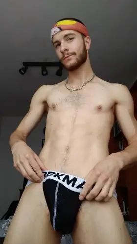 shaking my balls full of cum