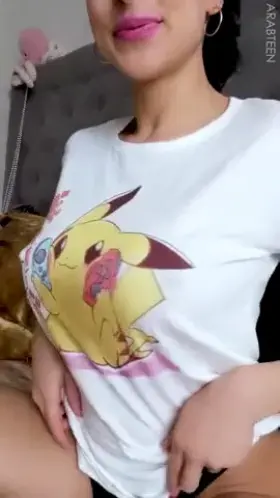 Do You Like My Pikachu T-shirt?😍 FLASH