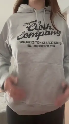 Don’t mind me… just playing with my boobs