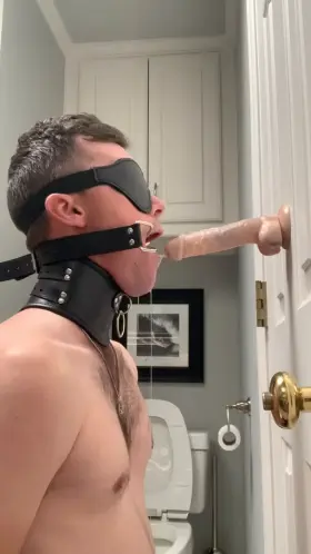 I love how messy I get with a ring gag, I feel like such a slut.