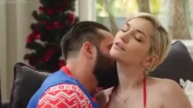 Skye Blue Enjoying Christmas With A Hot Fuck