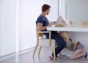 I’m good at multitasking, I feed good girls cock while I eat my breakfast