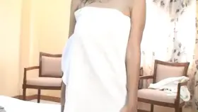 Asian girl ready to get naked on webcam