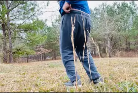 Flashing my ass outside as cars pass