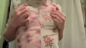 Would you cum on my little pale titties?