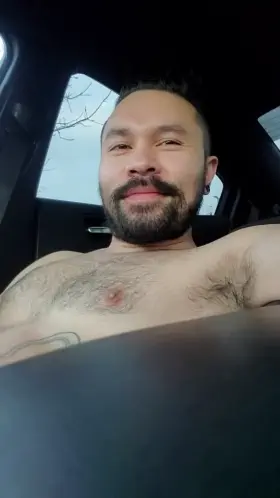 Cumming in a parking lot for you ;D