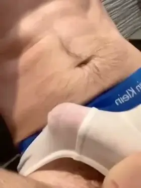 Shooting a big load in a wet pair of TWs