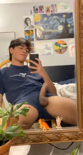 You walk in on your totally straight friend and see this. What do you do?