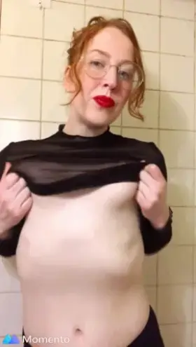 [F] Will you join me in the library bathroom?