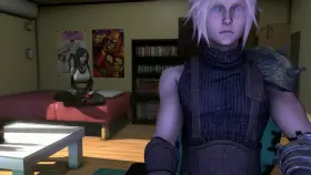 Tifa trying to distract Cloud (JintsurikiSFM) [Final Fantasy 7]