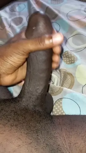 That's how i prepare to shove it up your girls white pussy😏