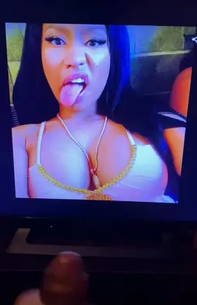 Celebrity Cumtribute - Nicki Minaj