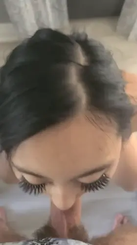 Would you like the eye contact while I suck you dry?