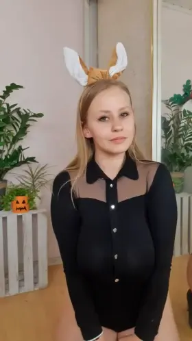 BOOM. A humble bunny turns into a slightly less humble one.