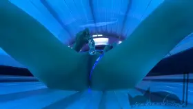 I [f]elt so naughty when I smuggled a toy into the tanning bed with me...