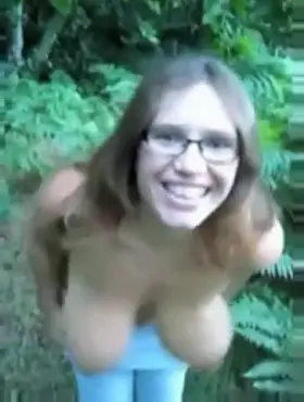 Natural beauty with incredible saggy milkers.